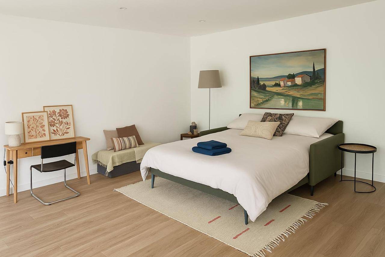 Appartement entier, Apartment with Garden View in Vaux-le-Pénil, Seine-et-Marne