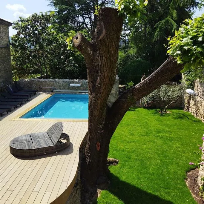 Maison de vacances pour 15 personnes, avec jardin et piscine, adapté aux familles - 1