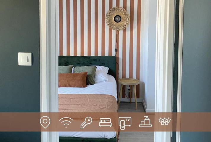 Appartement de vacances pour 2 personnes, avec vue et balcon à Nevers