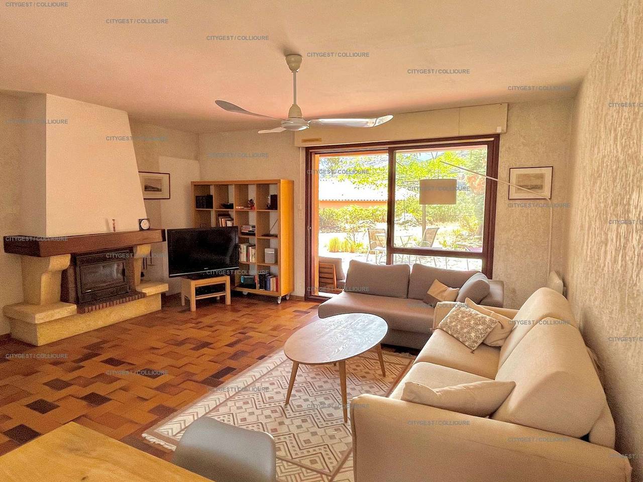 Angenehme Villa mit Gemeinschaftspool und Parkplatz, strandnah in La Côte Vermeille, Collioure