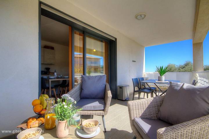 Gîte pour 2 personnes, avec Terrasse et Vue dans Folelli - 2