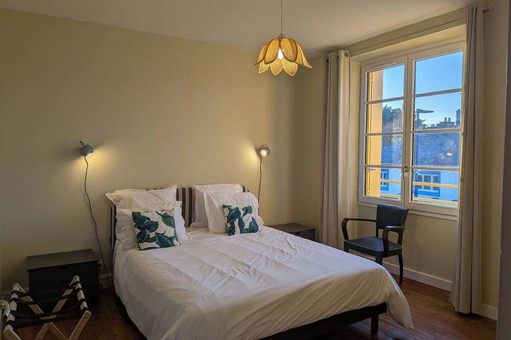 Maison de vacances à 350 m de la plage dans un jardin clos. in Porspoder, Région de Brest