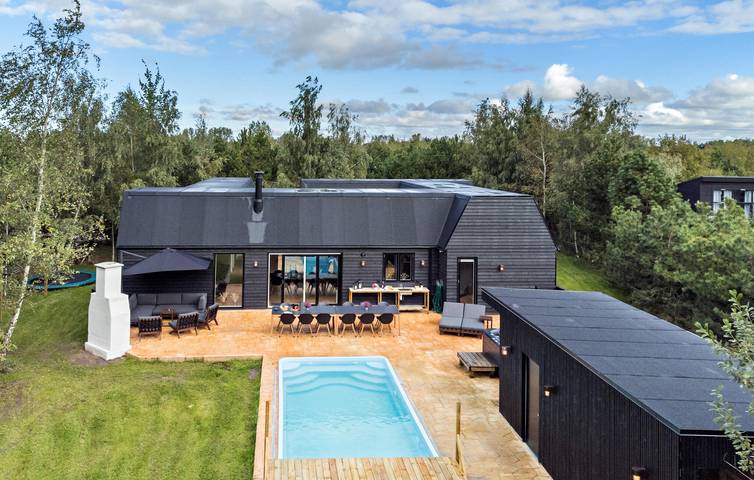 Ferienhaus für 20 Personen, mit Pool und Garten sowie Sauna auf Seeland - 3