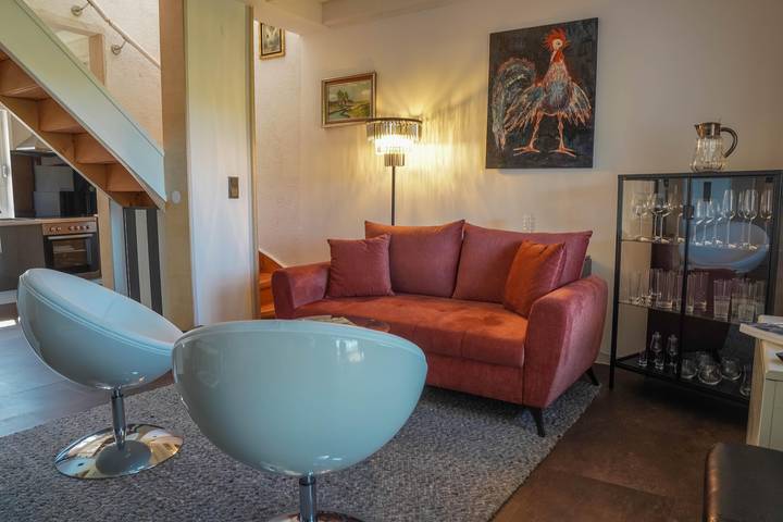 Ferienhaus für 4 Personen, mit Garten und Balkon