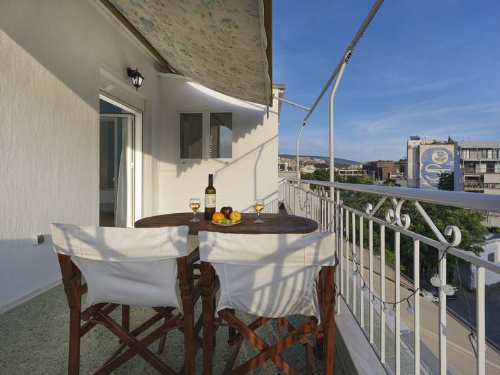 Ferienwohnung für 3 Personen, mit Balkon und Ausblick - 1