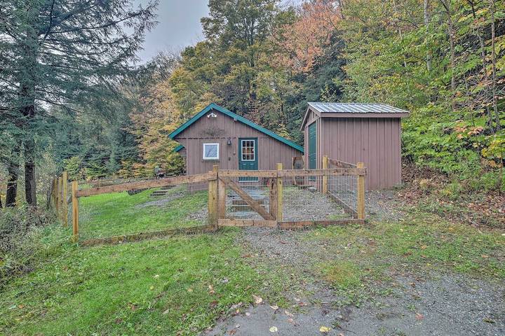 Blockhütte für 6 Personen, mit Garten und Terrasse, mit Haustier - 1