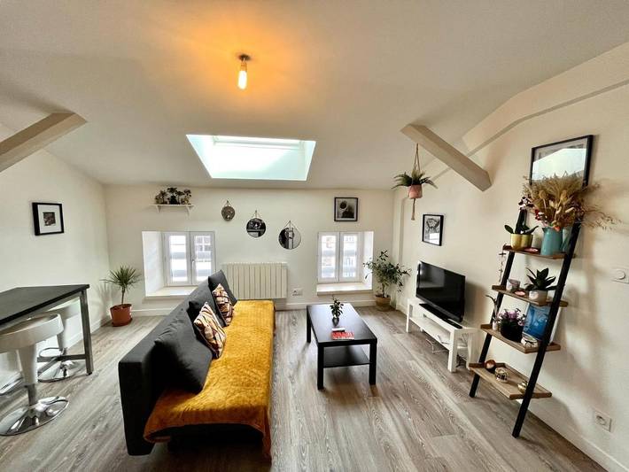 Appartement de vacances pour 3 personnes, avec terrasse, animaux acceptés