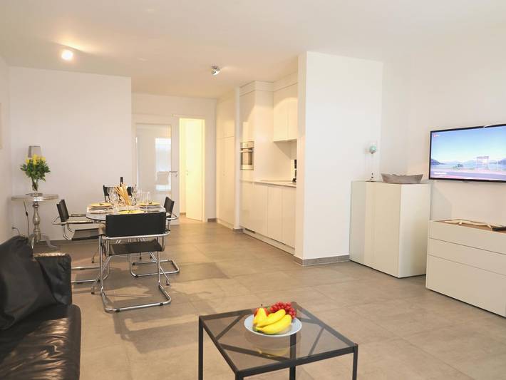 Ganze Wohnung, Hochwertige 2-Zimmer-Ferienwohnung mit Terrasse und Fußbodenheizung in Westerland, Sylt (Gemeinde)