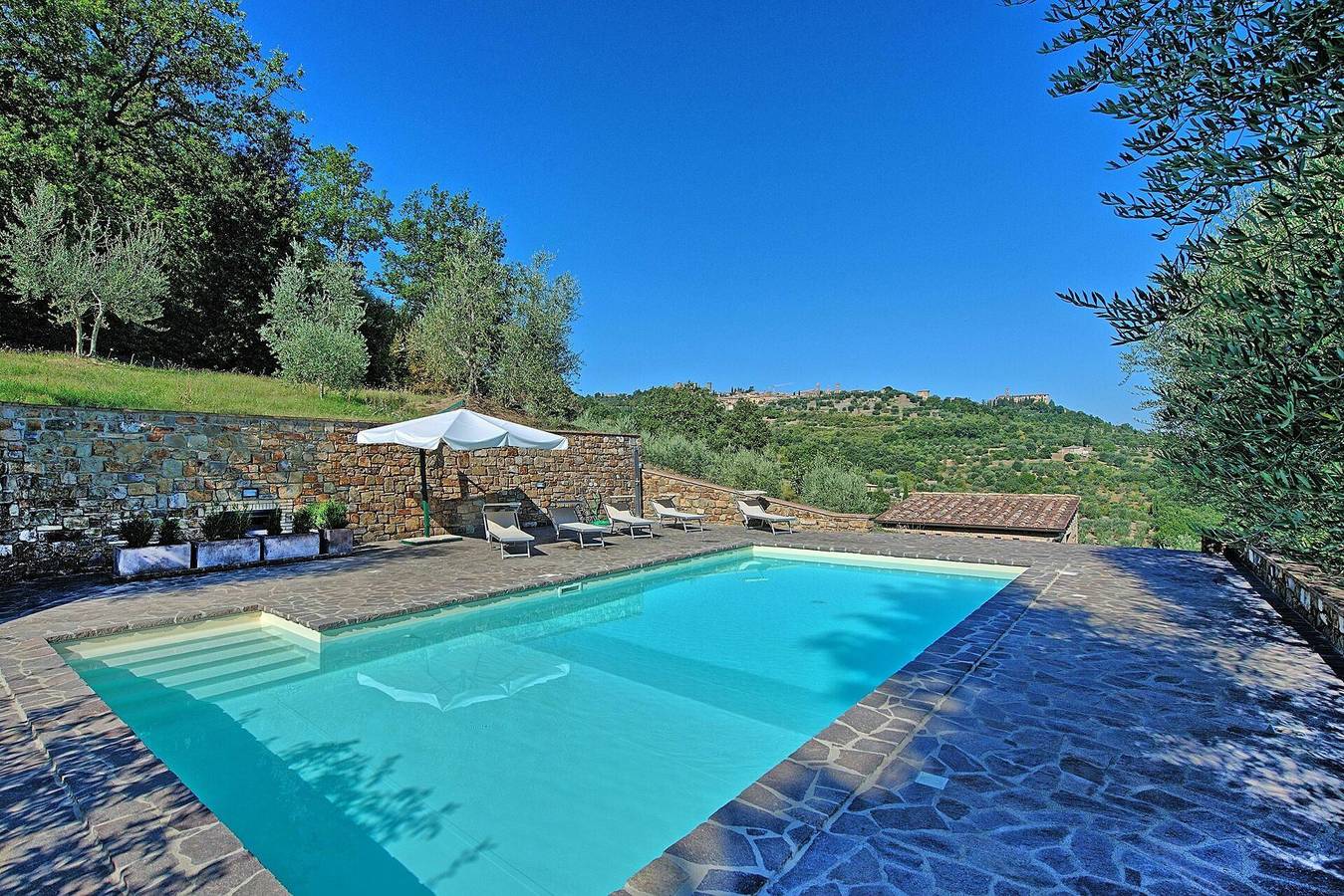 Villa Montalcino in Montalcino, Val d'Orcia