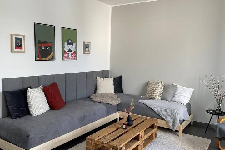 Ferienwohnung für 7 Personen, mit Balkon und Terrasse sowie Ausblick in Weilerswist