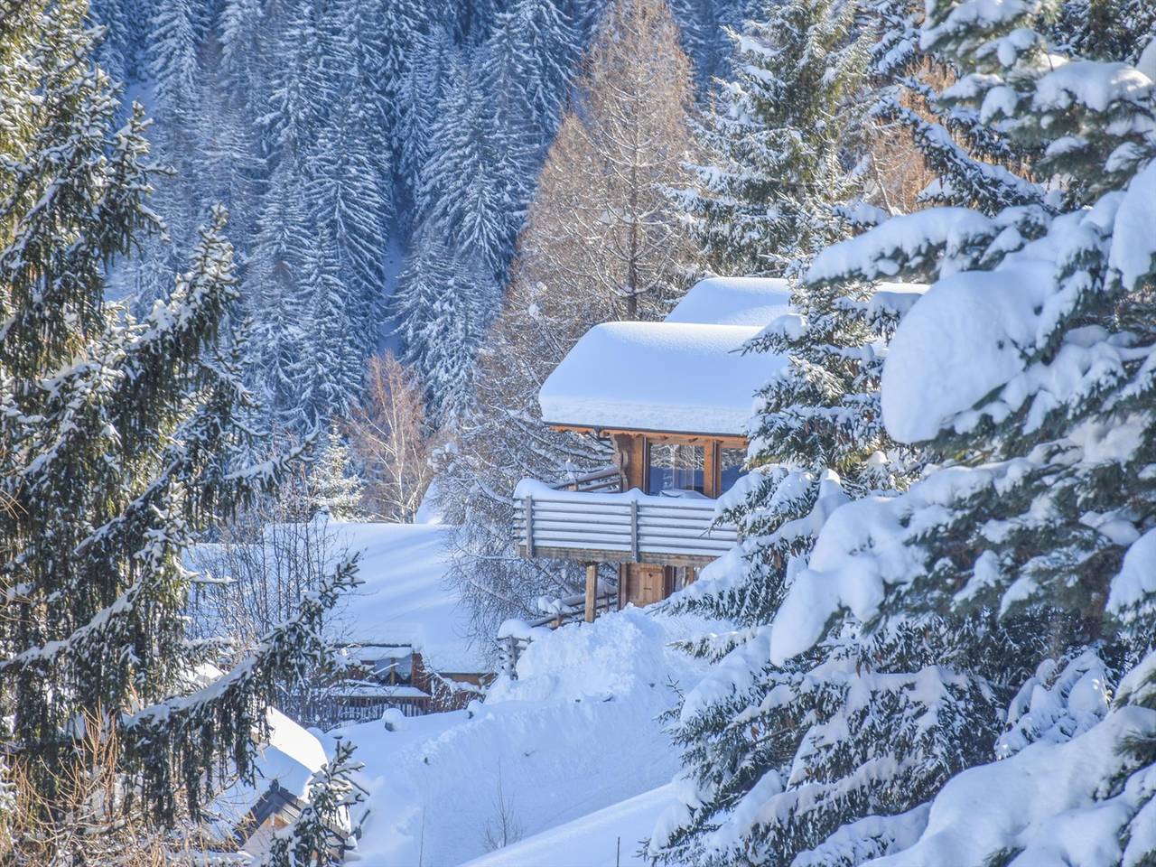 Chalet le Cerf in La Tzoumaz, Riddes
