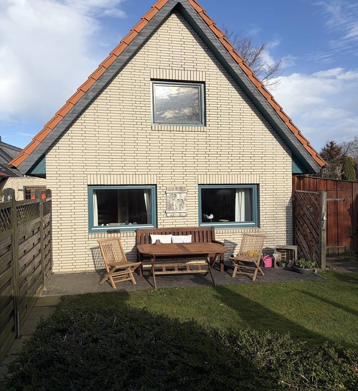 Haus Hahn - 3-Raum-Ferienhaus in Büsum, Nordseeküste