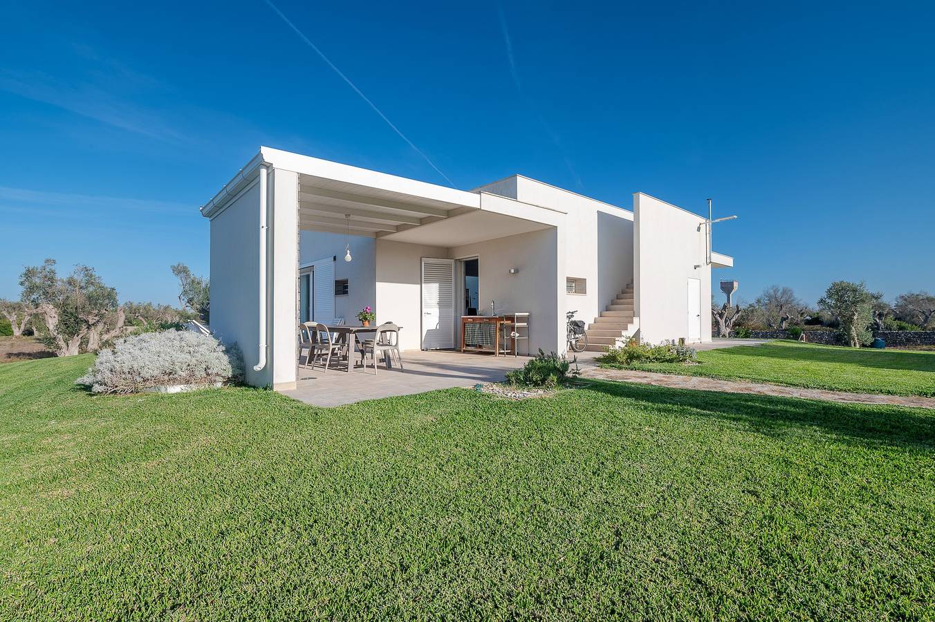 Villa 'Tenuta Quattro Volpi' avec terrasse privée, Wi-Fi et climatisation in Melendugno, Province de Lecce