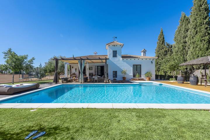Casa rural para 9 personas, con jardín en Campiña de Morón y Marchena - 3