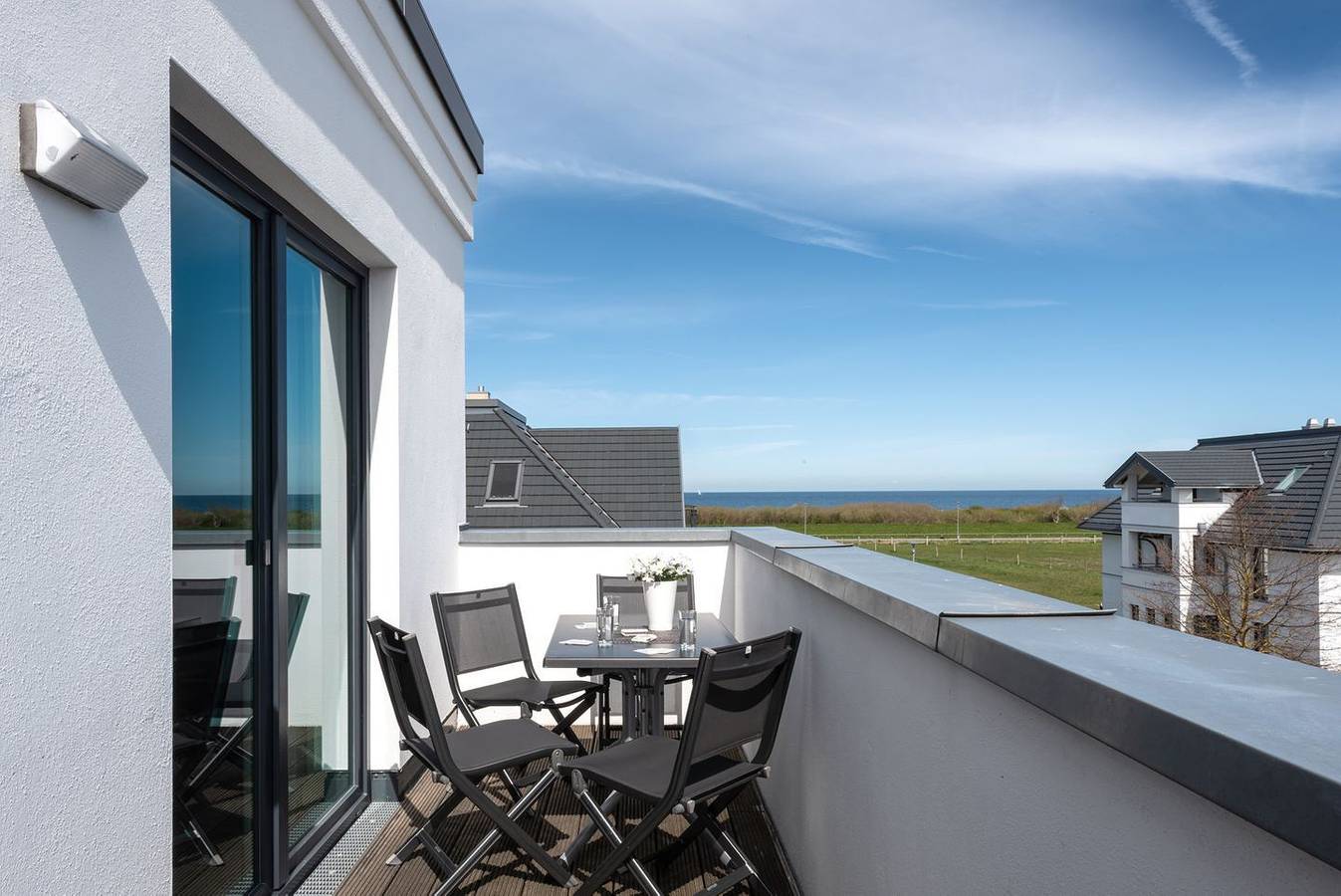 Ganze Wohnung, Residenz Seestern We 16 - Penthouse "Ostseemöwe" mit Meerblick und Balkon in Börgerende, Börgerende-Rethwisch