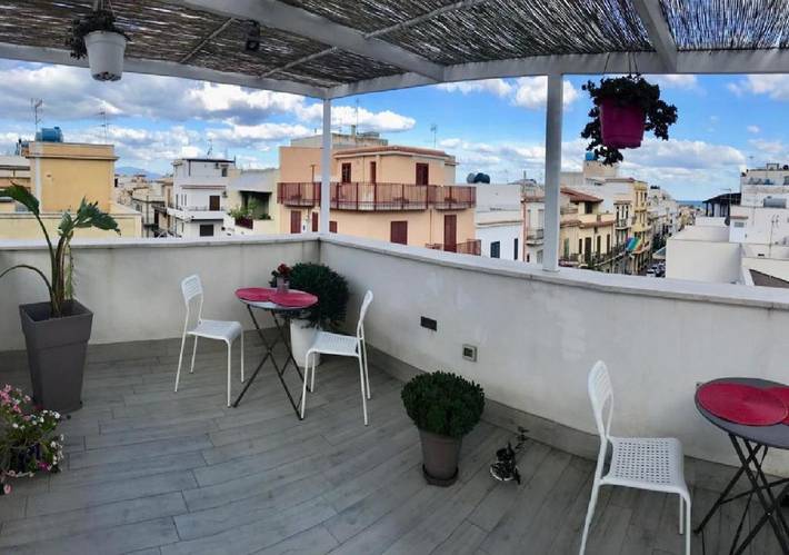B&b per 3 persone, con terrazza e panorama a Terrasini