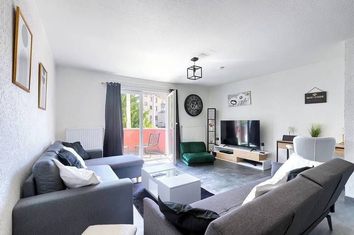 Appartement de vacances pour 4 personnes, avec balcon