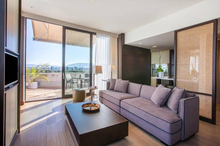 Hôtel pour 3 personnes, avec vue et jardin, animaux acceptés à Meyrin