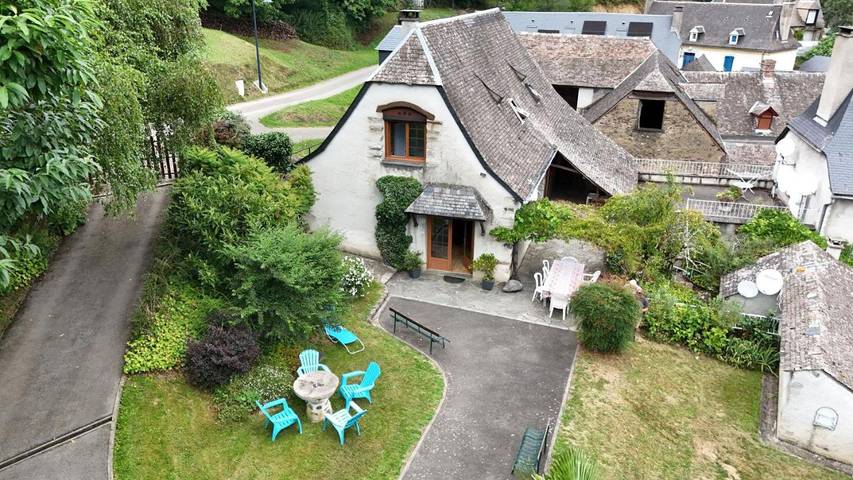 Maison de vacances pour 10 personnes, avec vue et jardin