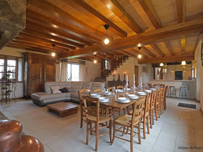 Gîte pour 15 personnes, avec jardin et terrasse, animaux acceptés dans Orne - 4