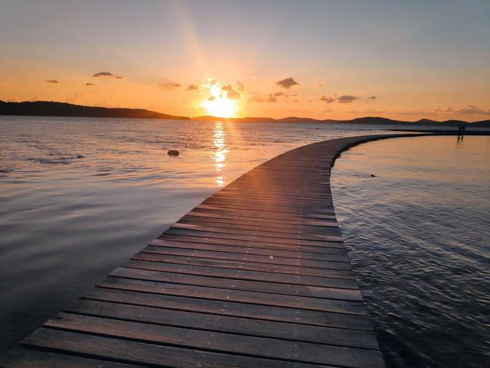 Ferienwohnung für 3 Personen, mit Garten in Sibenik