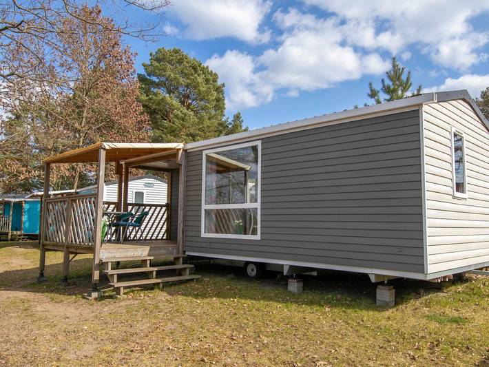 Ferienhaus für 5 Personen, mit Terrasse und Ausblick sowie Seeblick in Lychen