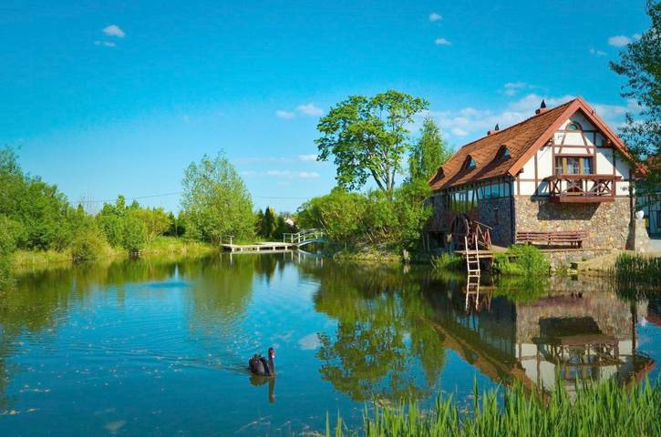 Ferienhaus für 10 Personen, mit Ausblick und Garten sowie Terrasse, mit Haustier