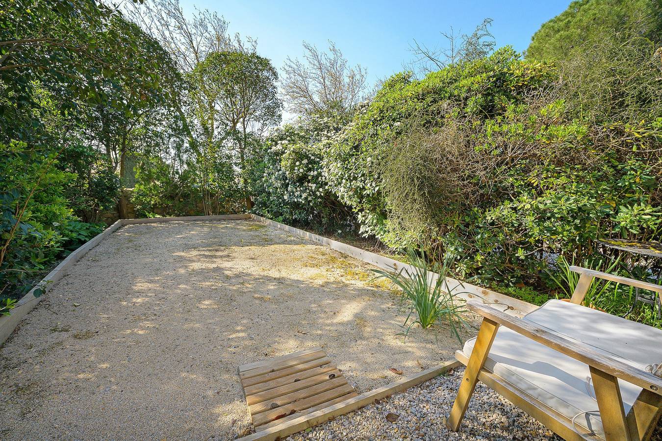 Gîte climatisé - Petite piscine privée & jardin clos - 3 chambres, boules - Canal du Midi, Narbonne in Saint-Nazaire-d'Aude, Côte méditerranéenne (France)