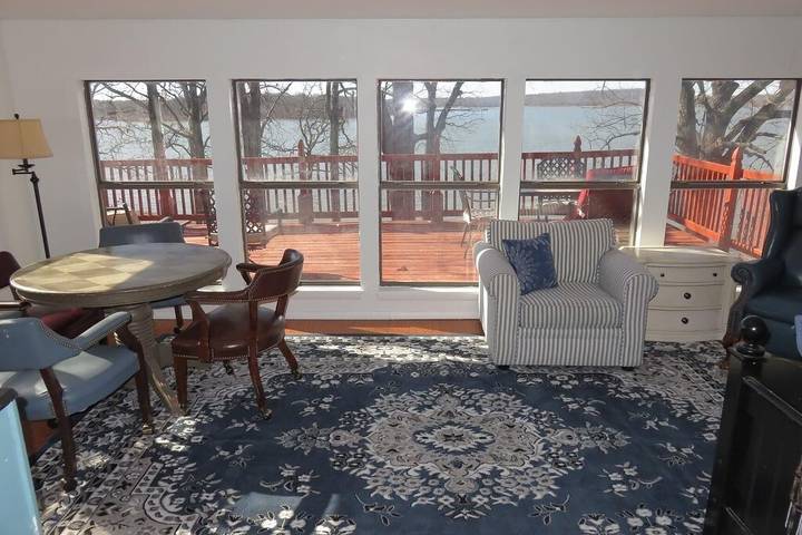 Vacation rental for 8 people, with yard in Eufaula Lake