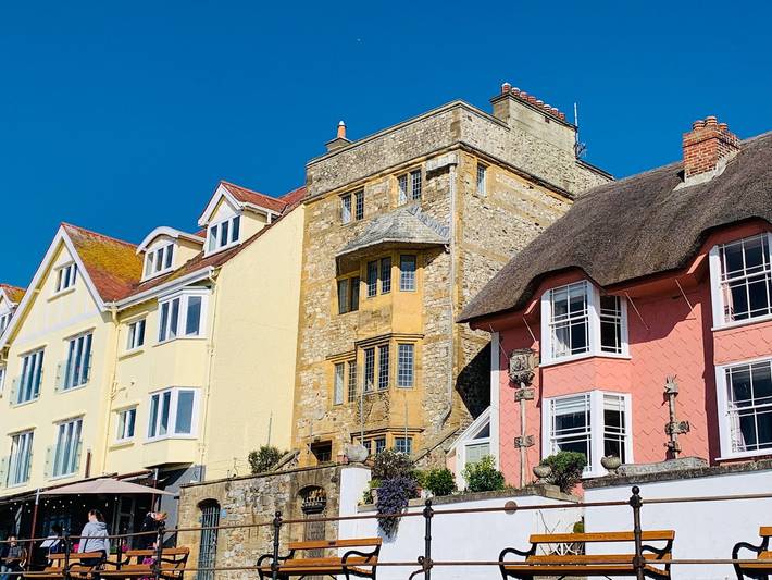 Holiday home for 9 people, with garden in Dorset