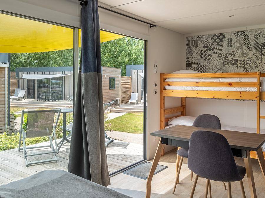 Ushuaia Villages Ax Family - Albergue 4 personas - Lodge Mono Space - Literas in La Châtaigneraie, Fontenay-le-Comte
