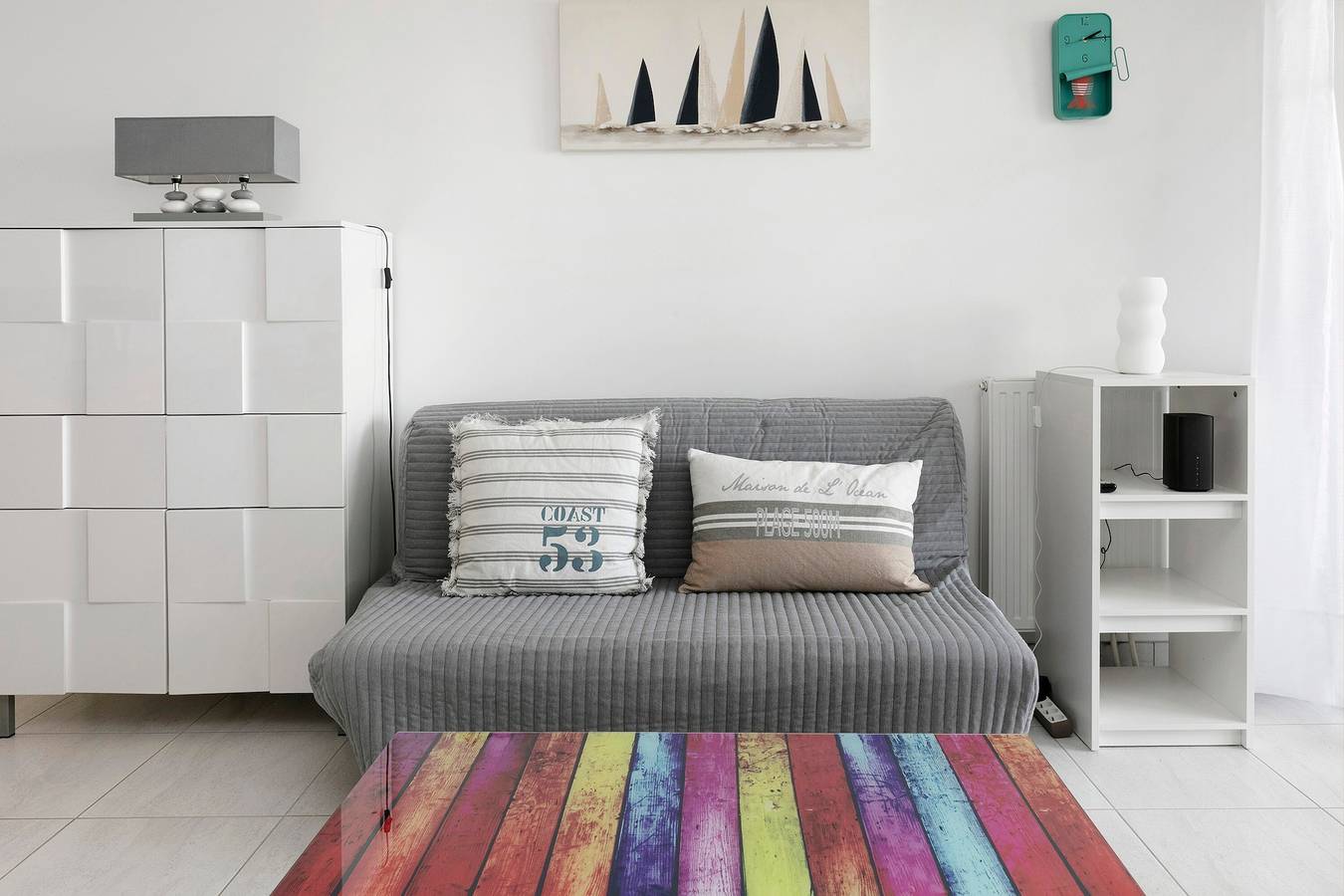 Appartement entier, Appartement Les sables roses face mer, terrasse privée et Wi-Fi in Le Croisic, Côte d'Amour