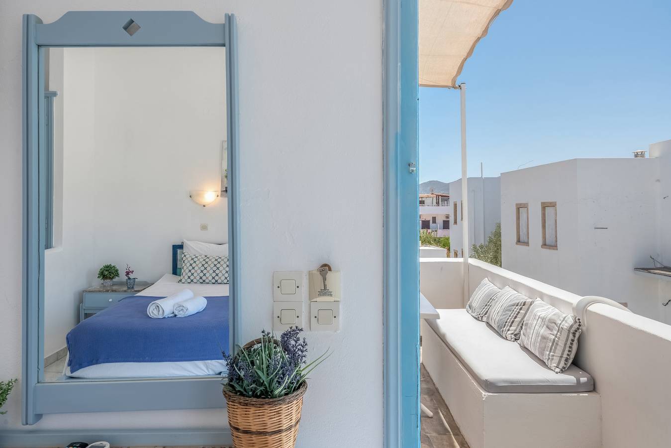 Maison de vacances 'Pico Bello Patmos 18' avec vue sur la mer, Wi-Fi et climatisation in Dodécanèse