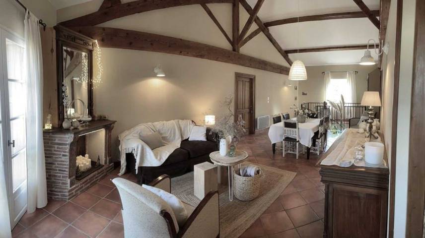 Gîte pour 6 personnes, avec terrasse