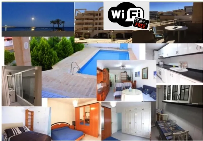 Ferienwohnung für 2 Personen, mit Terrasse und Ausblick sowie Pool - 1