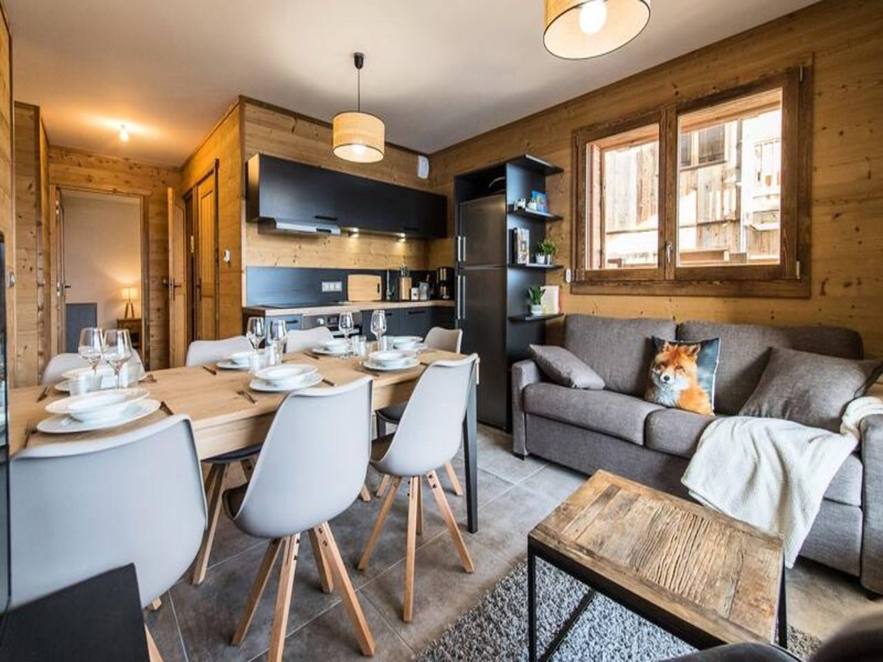 Ganze Wohnung, Ferienwohnung in Les Sybelles mit Skizugang in La Toussuire, Fontcouverte-la-Toussuire