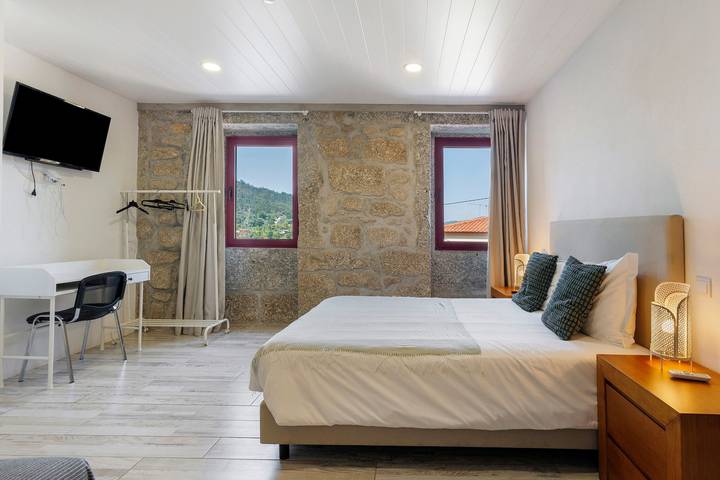 Rom for 2 personer, med sauna, dyr tillatt i Portugal