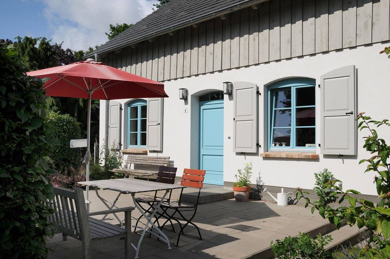 Ferienhaus Wichmannsdorf "Birgmichfrieda" mit Terrasse und Garten in Wichmannsdorf, Kröpelin