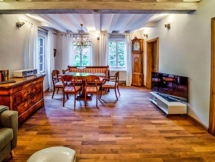 Ferienwohnung für 4 Personen, mit Terrasse und Ausblick in Monschau