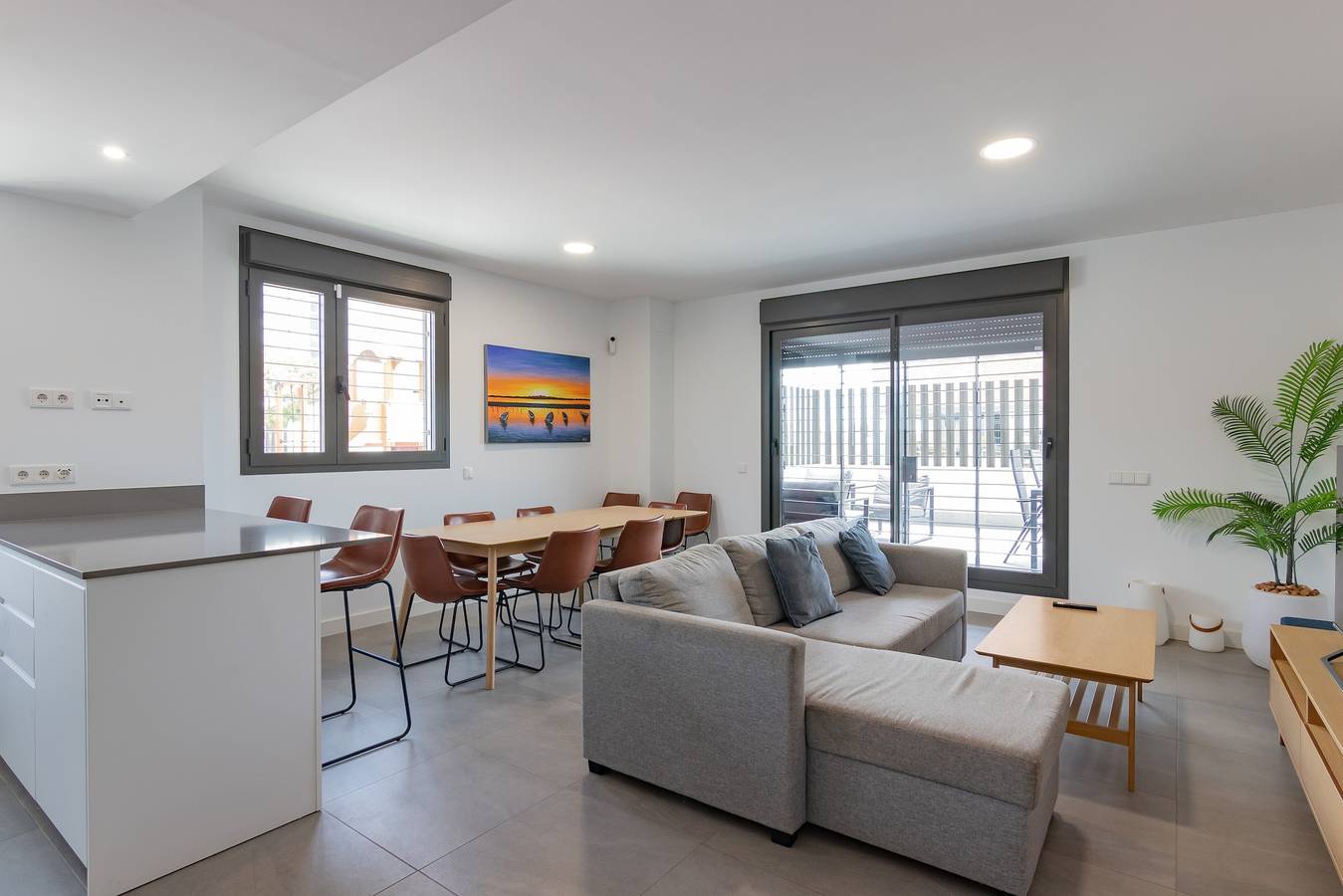 Geheel appartement, Adhara 034 – Vakantieappartement direct aan het strand in Torre del Mar, Costa del Sol