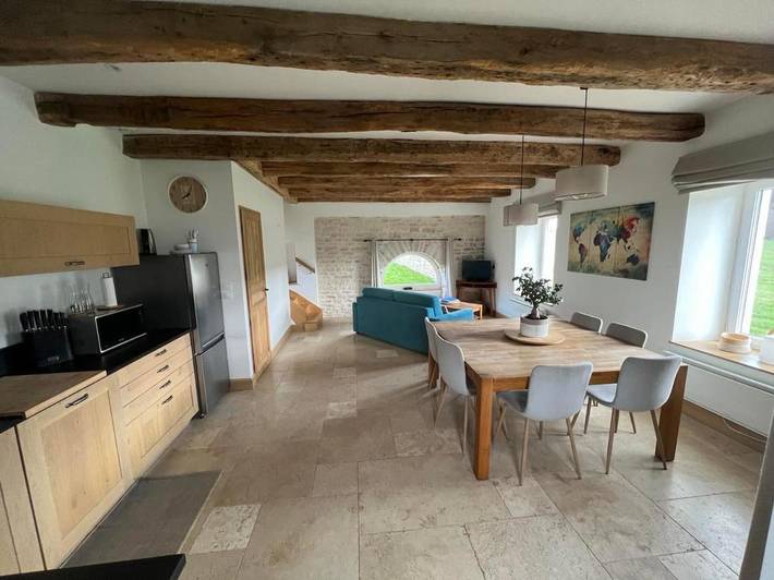 Location de vacances pour 7 personnes, avec jardin et vue, animaux acceptés à Arc-en-Barrois - 4