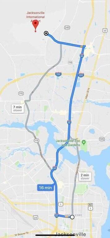 Apartment for 4 Guests in Jacksonville, Duval County, Picture 1