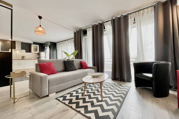 Appartement de vacances pour 6 personnes, avec balcon, animaux acceptés