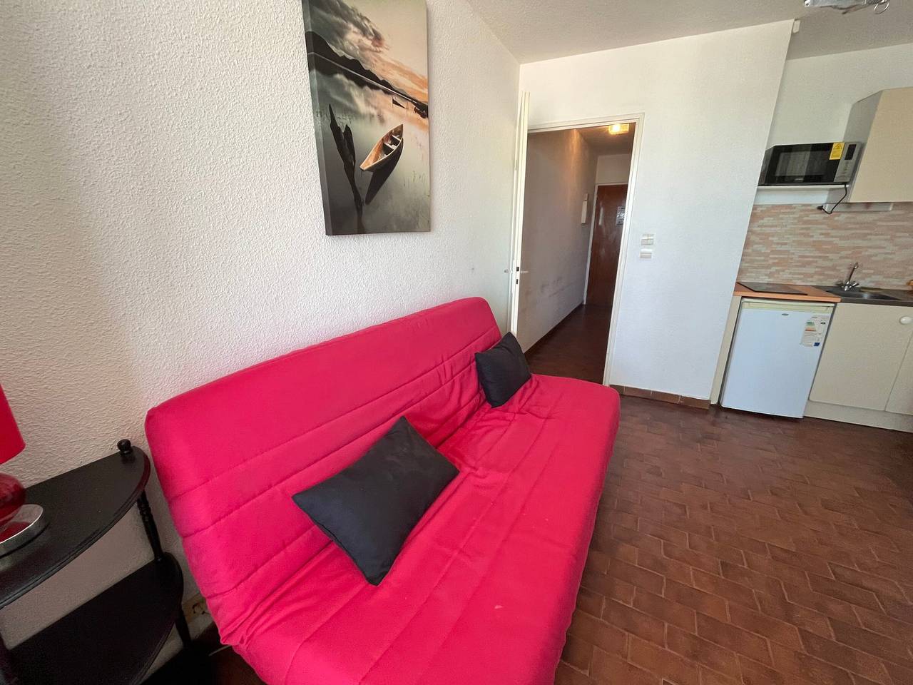 Studio entier, Studio Front de Mer avec Loggia et Parking in Le Couchant, La Grande-Motte