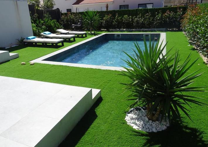Chalet para 6 personas, con jardín y piscina - 1