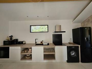 Cottage pour 2 personnes, avec piscine ainsi que vue et terrasse à Cuttoli-Corticchiato