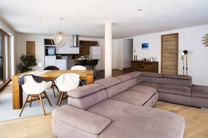 Chalet für 6 Personen, mit Garten und Sauna in Rettenberg