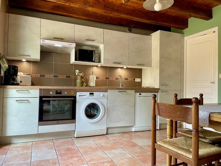 Renoviertes Cottage mit Garten, Spielraum, Fahrrädern, Wlan und Ausstattung für Babys in La Chevallerais, Châteaubriant und Umgebung