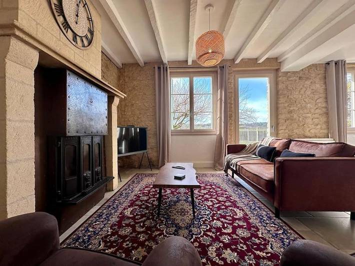 Villa voor 6 personen, met zwembad en tuin in de Dordogne