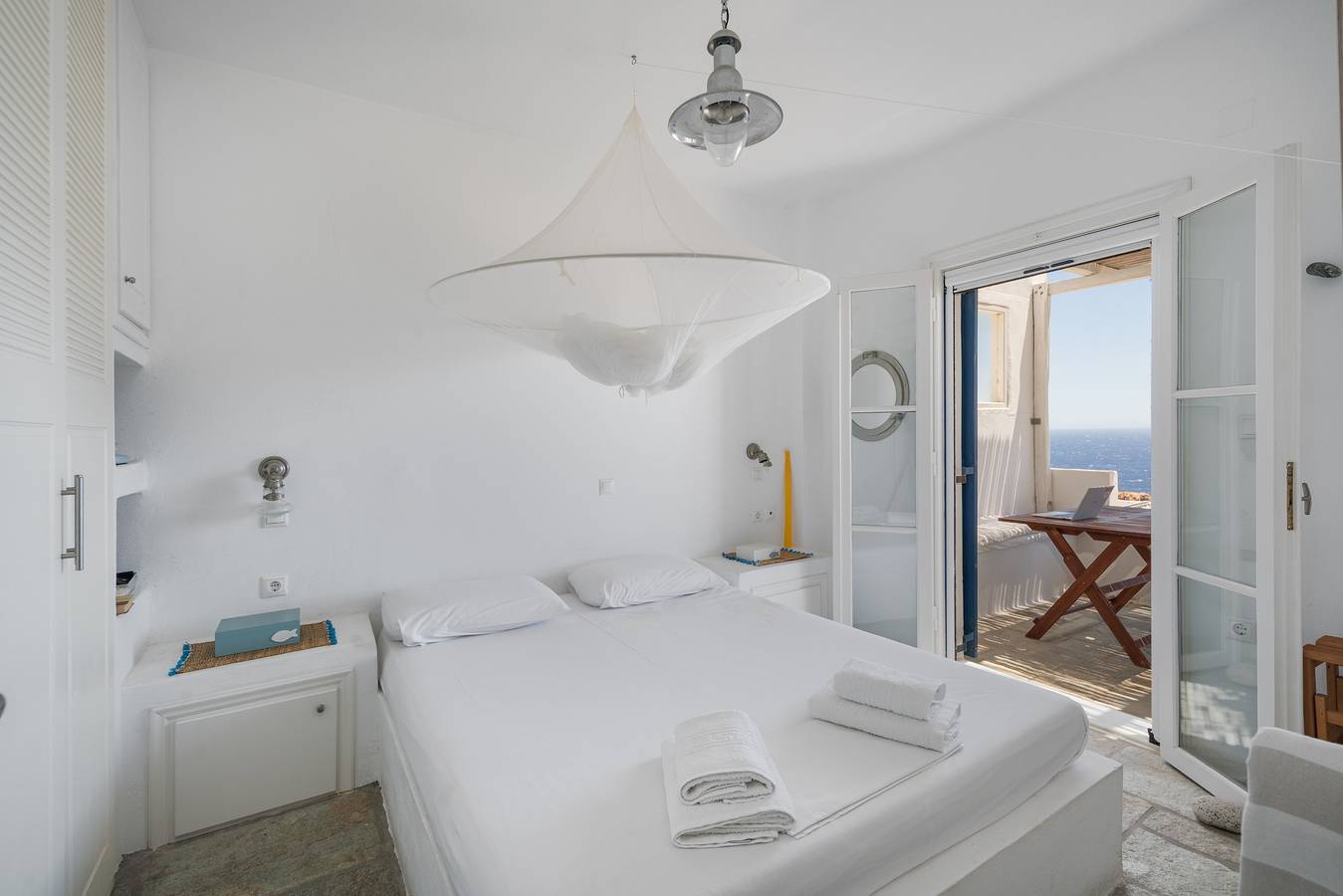 Casa Vacanze 'Kristina' con Vista Mare, Terrazza Privata e Aria Condizionata in Cicladi